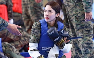Tak Kuat Jalani Pelatihan Perang di 'Real Men 300', Sandara Park Nangis Minta Pulang