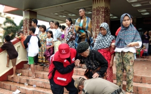 Keadaan Mulai Kondusif, Pengungsi Lampung Tinggalkan Kantor Gubernur