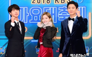KBS Gayo Daechukje 2018: Aksi Gokil Jin Bikin Dahyun Kaget, Manisnya Sikap Perhatian Chanyeol 