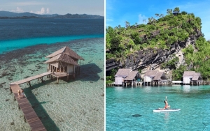 Mau Liburan a La Maldives? 7 Wisata di Indonesia Ini Punya Resort Terapung yang Tak Kalah Keren