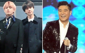 GDA 2019: Kocaknya Jin dan V BTS Joget Gila-Gilaan saat Im Chang Jung Tampil