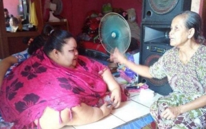 Wanita Asal Kalteng Obesitas 350 Kg Viral, Warganet Termotivasi Hidup Sehat