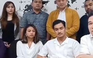 Pacar Setia Dampingi Vanessa Angel Di Jumpa Pers, Netter: Save Pacarnya
