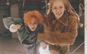 Makin Intim, E'Dawn Cium Mesra Bibir HyunA di Pemotretan Terbaru 