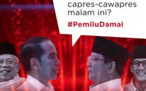  Ira Kusno Hingga Jokowi-Prabowo, Debat Pilpres 2019 Jadi Trending Topic 