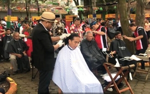 Bawa Tukang Cukur dari Jakarta ke Garut, Dahnil Anzar Hingga Fadli Zon Sindir Jokowi