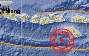 Sumba Barat Diguncang Gempa Belasan Kali Hingga 6,7 SR, Warga Berhamburan Keluar Rumah