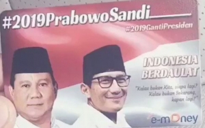 Pihak Bank Sebut e-money Bergambar Prabowo-Sandi Ilegal