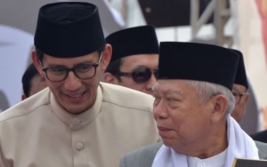Sandiaga Uno dan Ma'ruf Amin Akan Hadiri Debat Pilpres Kedua Meski Tak Diwajibkan
