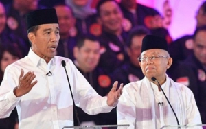 Hasil Survei LSI Tunjukkan Keunggulan Jokowi-Ma'ruf Dalam Debat Perdana Pilpres 2019