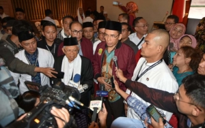 Dapat Dukungan dari Alumni Mesir, Ma'ruf Amin Percaya Diri Sebut Pilpres Sudah Selesai