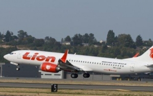 Pesawat Lion Air Tergelincir di Bandara Pontianak Karena Hujan 