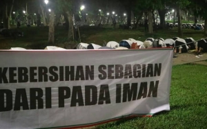 Novel Bamukmin Pastikan Peserta Munajat 212 Jaga Kebersihan Monas