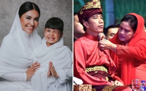 Denada Bocorkan Reaksi Shakira Saat Dikunjungi dan Dapat Kado Dari Jokowi dan Ibu Iriana 