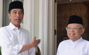 Ma'ruf Amin Sebut Paslon 01 Pantas Menang Lantaran Sudah Kantongi Modal Besar