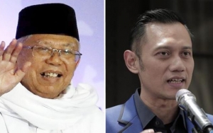 Ma'ruf Amin Nilai Pidato AHY Bukti Demokrat Netral: Ada Kecenderungan Dukung Pak Jokowi