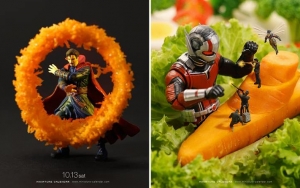 Bukti Kreatif Tanpa Batas, Intip Keunikan 15 Diorama yang Terbuat dari Makanan Ini