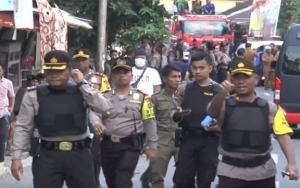 Negosiasi Alot, Anak Istri Terduga Teroris Sibolga Akhirnya Tewas Ledakkan Diri