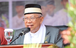 Ma'ruf Amin Kutuk Penembakan di Masjid Selandia Baru: Orang Salat Kok Ditembak?