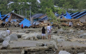 Video Amatir Banjir Bandang Jayapura, Jumlah Korban Tewas Capai 73 Orang