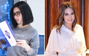 Aksi Syahrini Saat Bermain Salju Disindir Norak dan Kalah Kelas dari Luna Maya