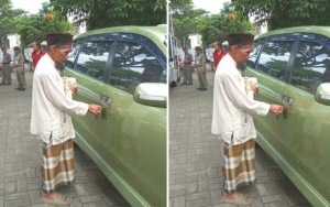 Viral Pengemis di Bogor Pulang 'Kerja' Naik Mobil Pribadinya Sendiri