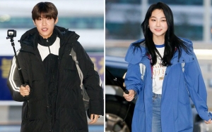 Sikap Manis Park Woojin pada Mina Gu9udan Saat Berangkat Syuting 'Laws of the Jungle' Bikin Baper