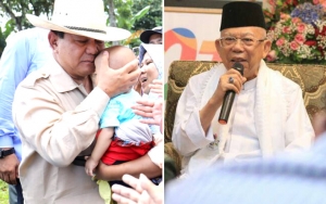 Prabowo Izin Minum Kopi Jadi Kontroversi, Ma'ruf Amin Pilih Berhenti Pidato Saat Azan