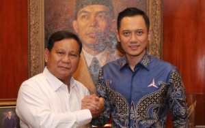 Prabowo Puji AHY Pantas Jadi Menteri Karena Ganteng dan Lulusan Harvard 