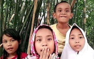 Bocah Ini Viral Tersedak Rambutan Saat Bikin Video Tik Tok, Netizen Malah Kira Kesurupan