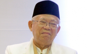 Ma'ruf Amin Soal Perbedaan Pilihan Capres: Kalau Enggak Mau Pilih Jokowi, Pilih Aja Saya