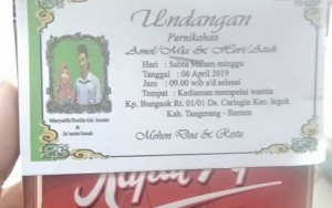 Murah Meriah, Begini Wujud Undangan Pernikahan Seharga Rp 2.000 yang Viral