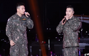  Bikin Kangen, Taeyang Dan Daesung Kompak Tampilkan Lagu Hits Big Bang Pakai Seragam Tentara 