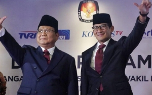  Dapat Giliran Pertama Paparkan Visi Misi, Prabowo-Sandiaga Singgung Kebocoran Anggaran Negara