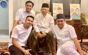 Raffi Ahmad Ikut Kajian Bareng Ma'ruf Amin, Ungkap Perubahan Besar Pasca Hijrah