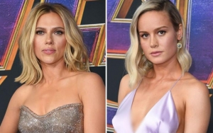 Scarlett Johansson dan Brie Larson Adu Cantik Pakai Perhiasan Ala Infinity Stones