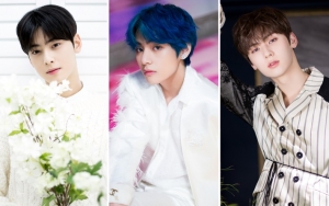 Cha Eunwoo, V BTS dan Hwang Minhyun Dipilih Sebagai Idol Tertampan, Setuju?