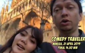 Ini Reaksi Rina Nose Soal Adegan Cium Bibirnya di 'Comedy Traveler' Kena Tegur KPI
