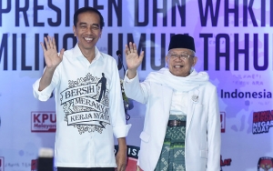 Unggul Di 21 Provinsi, KPU Tetapkan Jokowi-Ma'ruf Menang pada Pilpres 2019