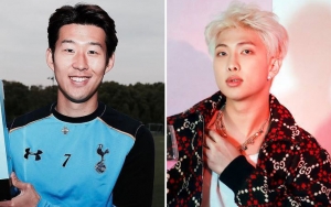 Begini Reaksi Son Heung Min Balas Dukungan RM BTS di Konser Wembley