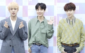 Jin, J-Hope dan Suga BTS Malu-Maluin di Bandara, Lucunya Jungkook Pura-Pura Tak Kenal