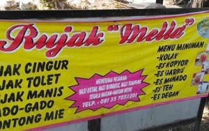 Usai Warung Seafood di Tegal, Kini Viral Rujak Cingur Kaki Lima Seporsi Rp 60 Ribu di Surabaya