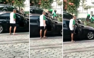 'Koboi Jalanan' Pengemudi BMW yang Todong Pistol Saat Lawan Arus Akhirnya Dibekuk Polisi