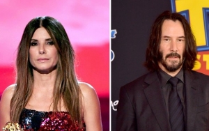 Sandra Bullock Sebut Keanu Reeves Terlalu Keren untuk Melajang
