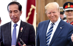Jokowi Pamer Makan Permen Bareng Donald Trump, Warganet Kepo Kemampuan Bahasa Inggris Presiden