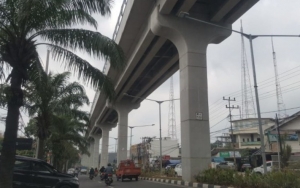 Nunggak 6 Bulan, PLN Putus Listrik Lampu Jalur LRT Palembang