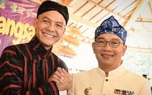 Ridwan Kamil Unggah Foto Bersama Ganjar Pranowo, Netter: Capres-Cawapres 2024