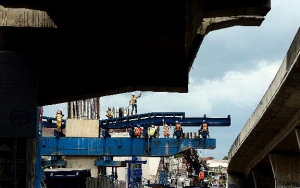  Penyangga Cor Beton Ambruk, Proyek Tol BORR Bogor Dihentikan Sementara