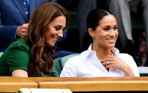 Adu Cantik Kate Middleton dan Meghan Markle di Final Wimbledon 2019, Kompak Bantah Isu Berseteru