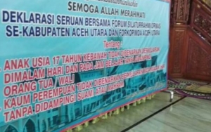 Usai Qanun Poligami, Aceh Deklarasikan Pembatasan Jam Malam Untuk Perempuan